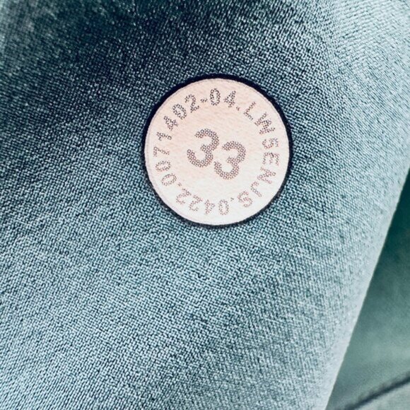 Lululemon City Sleek 5 Pocket Wide-Leg High-Rise Pant 33 Utilitech Green Jasper - Picture 3 of 5